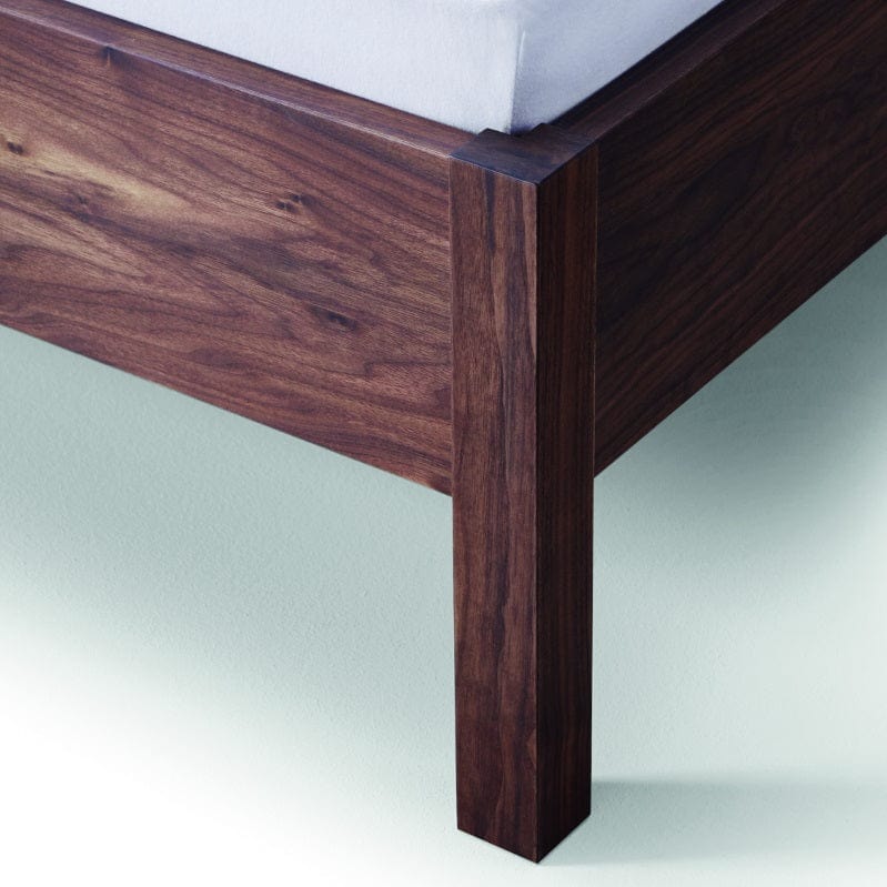 Holzmanufaktur Bett BASIC Massivholzbett ohne Lehne