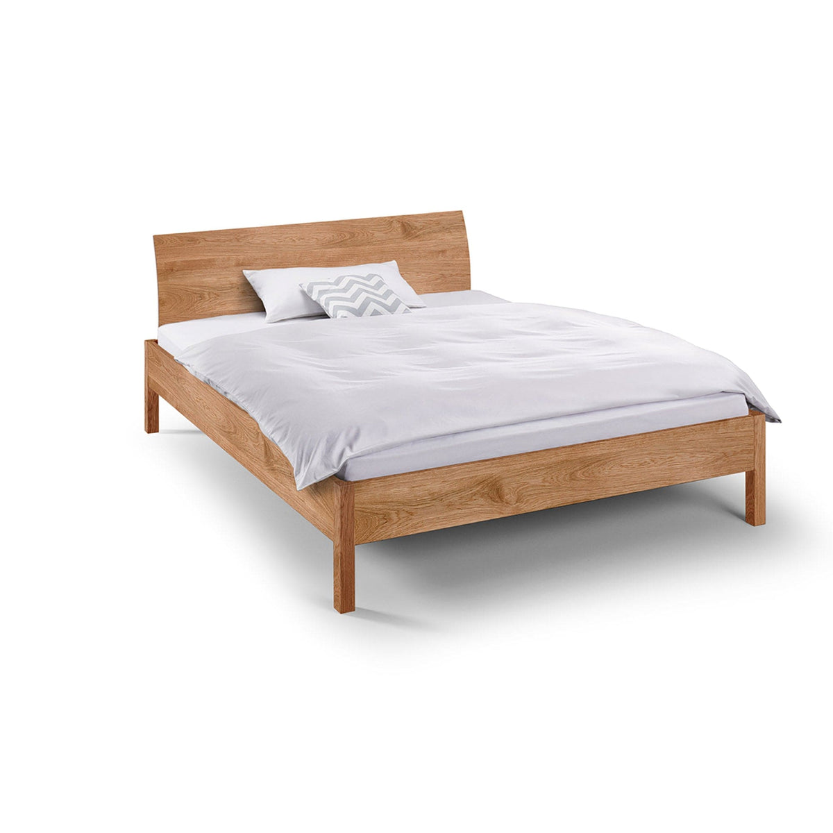 Holzmanufaktur Bett Bett Basic mit gebogener Lehne
