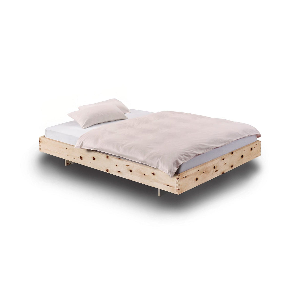 Holzmanufaktur Bett Step-X Bett auf Holzkufen