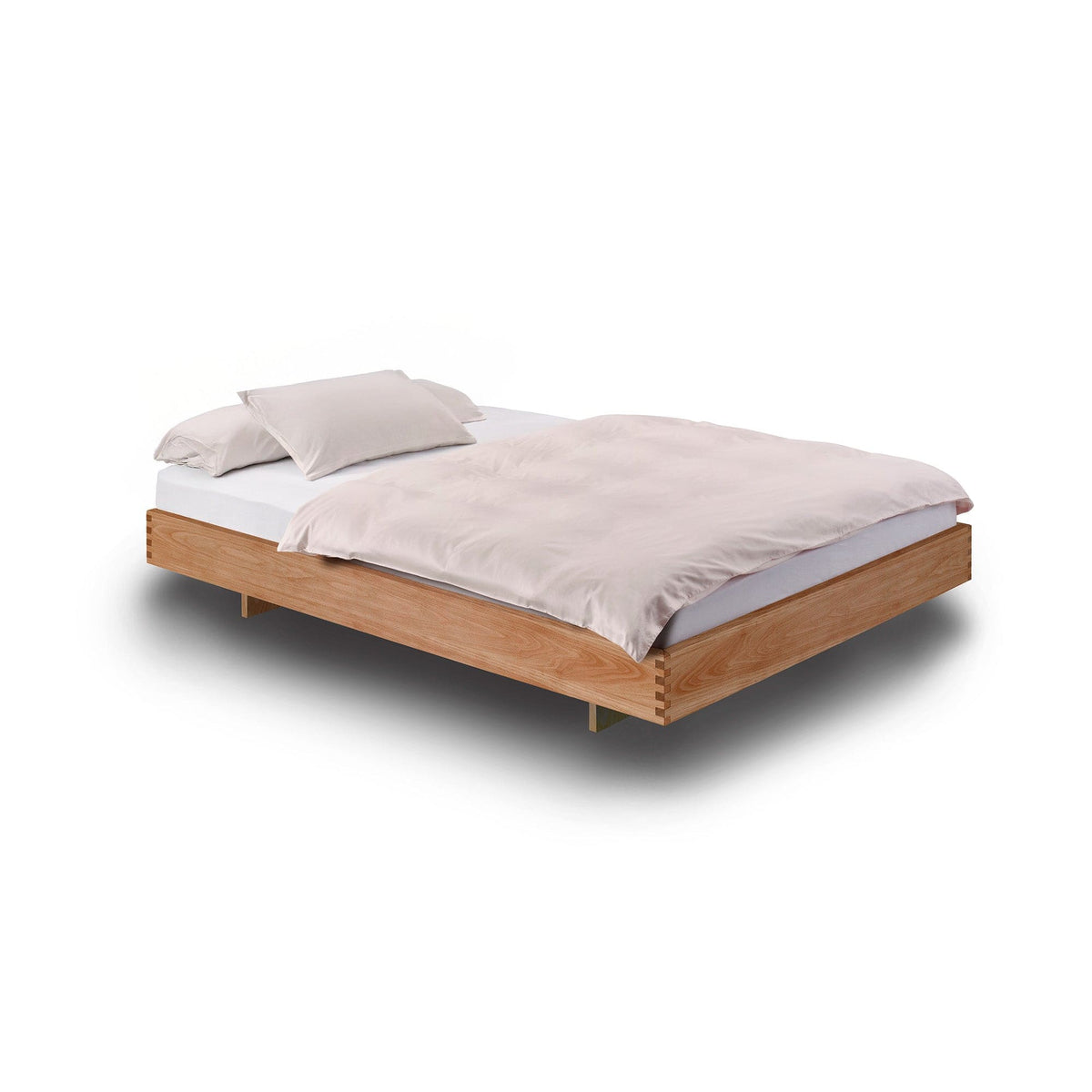 Holzmanufaktur Bett Step-X Bett auf Holzkufen