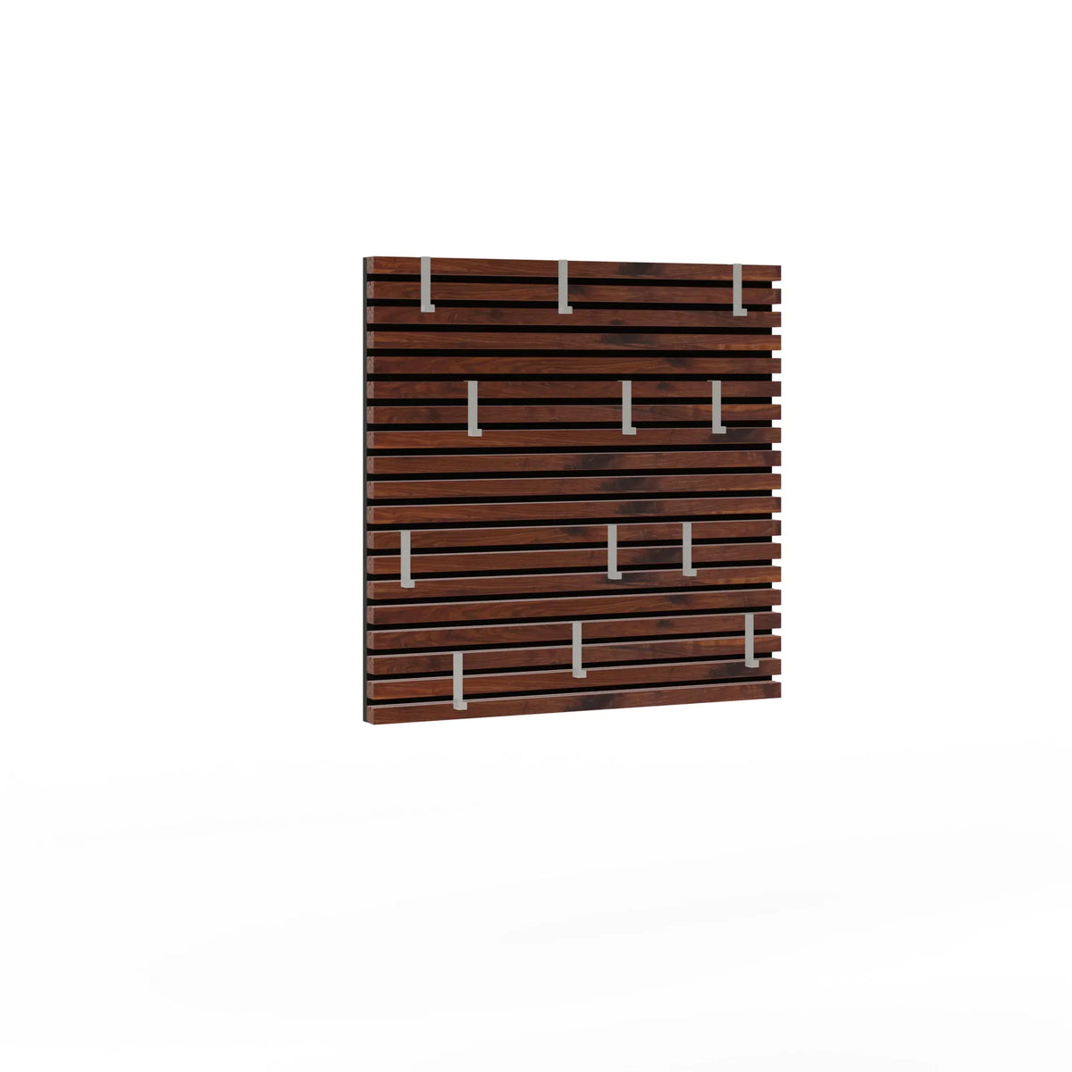 Holzmanufaktur Garderobenpaneel Wildnuss / 85 cm