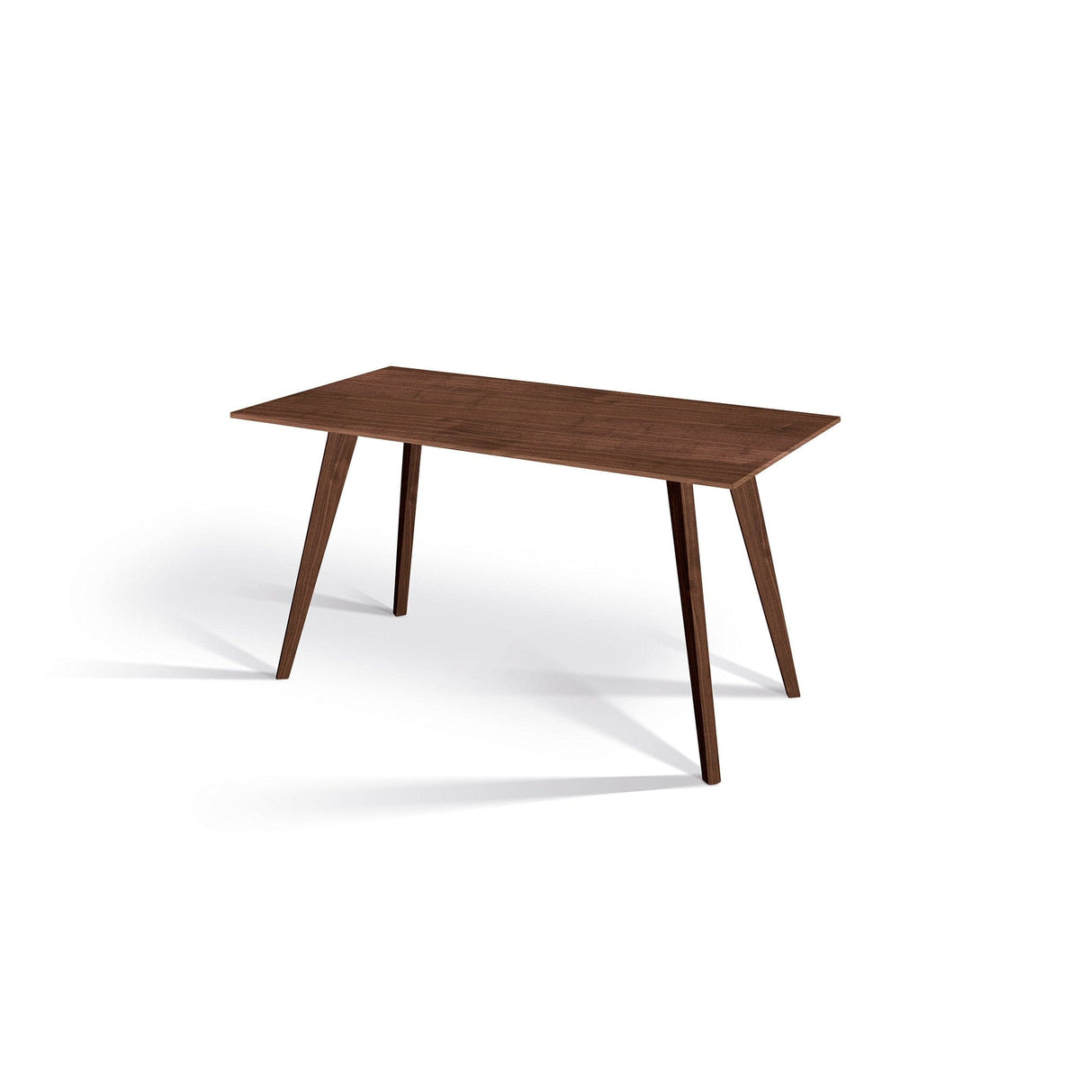 Holzmanufaktur MARTO Schreibtisch Nussbaum / 120 x 60 x 75 / Standard