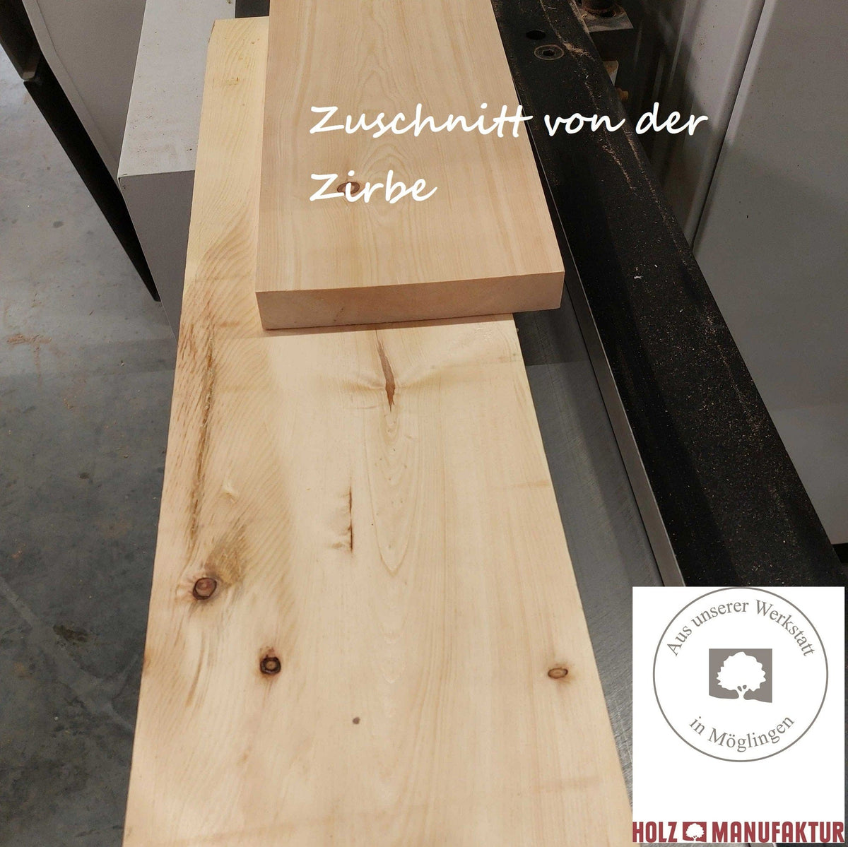 Zuschnitt Zirbelkiefer Bretter gehobelt in Stärke: 28 mm