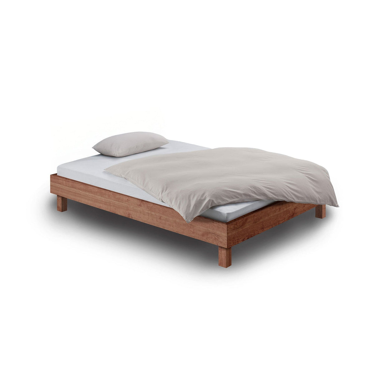 Holzmanufaktur Bett STEP-G Bett auf Beinen