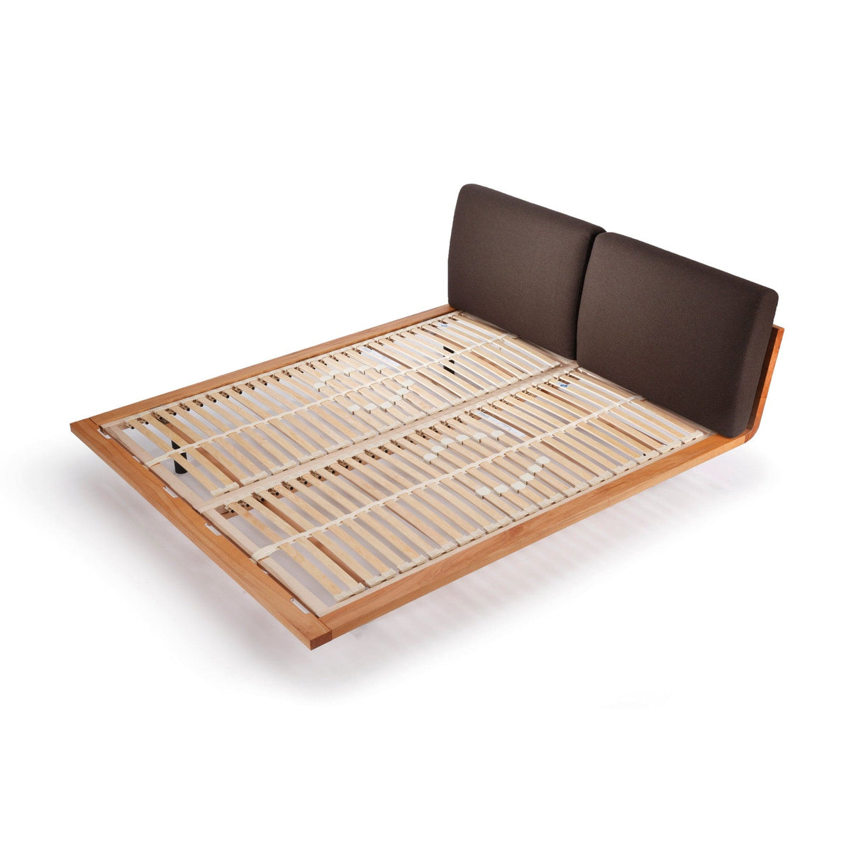 Holzmanufaktur Bett SWING Massivholzbett Eiche 160x200 cm, inkl. Lattenroste