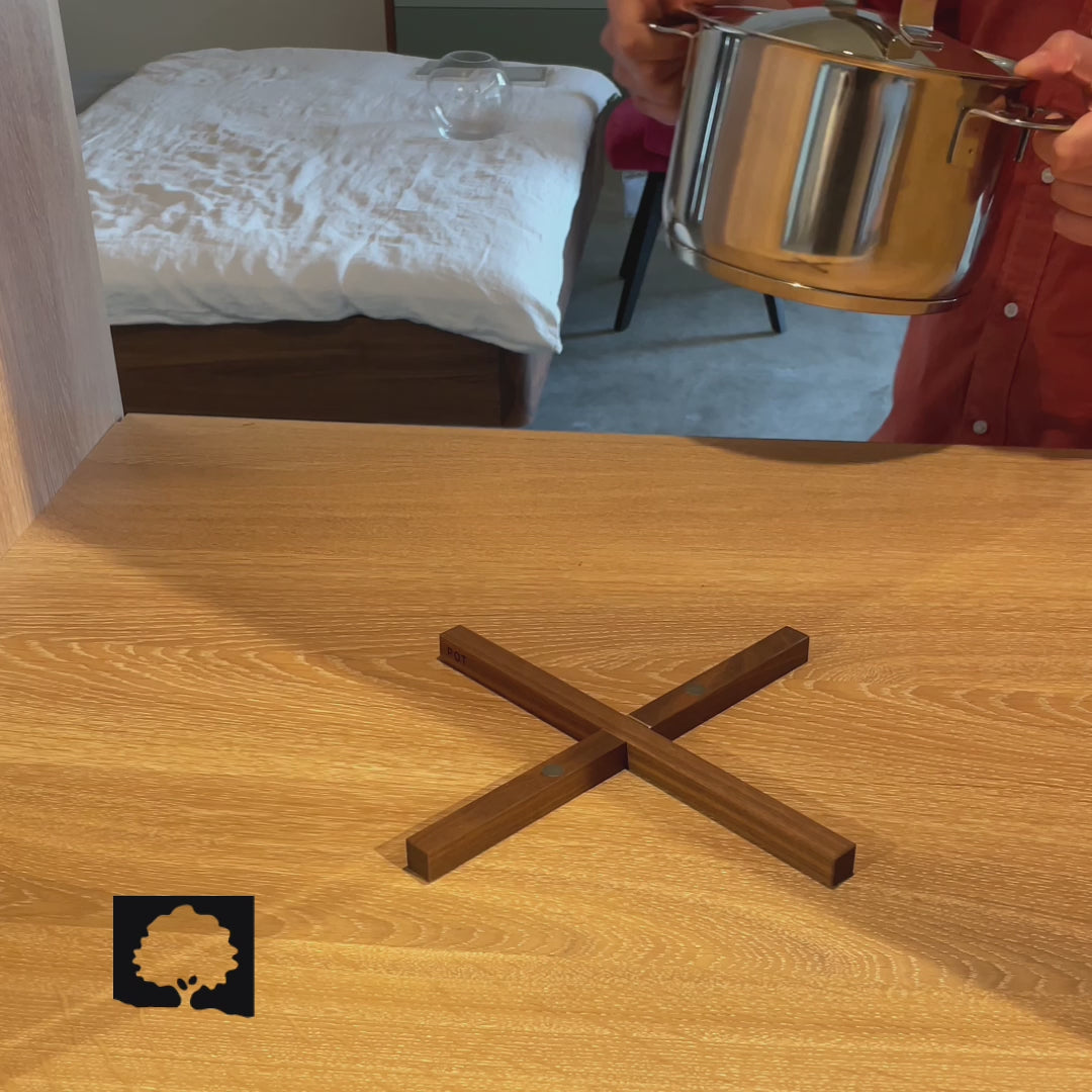 Holzuntersetzer aus Edelhölzern von der Holzmanufaktur