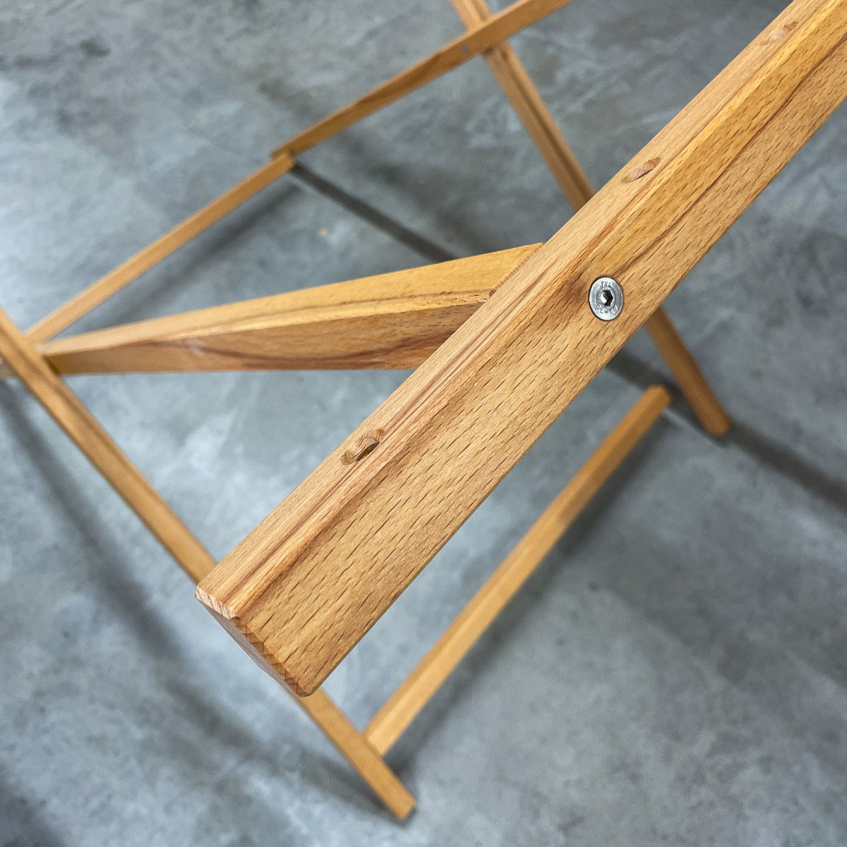 Detail vom Holz Wäschetrockner Franz 